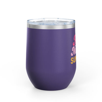 Hot Nurse Summer Wine Tumbler (12 oz)