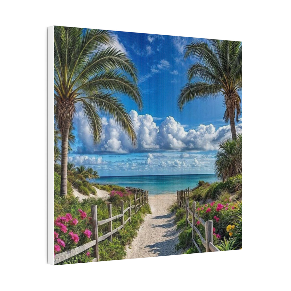 Paradise Found Matte Canvas, Stretched