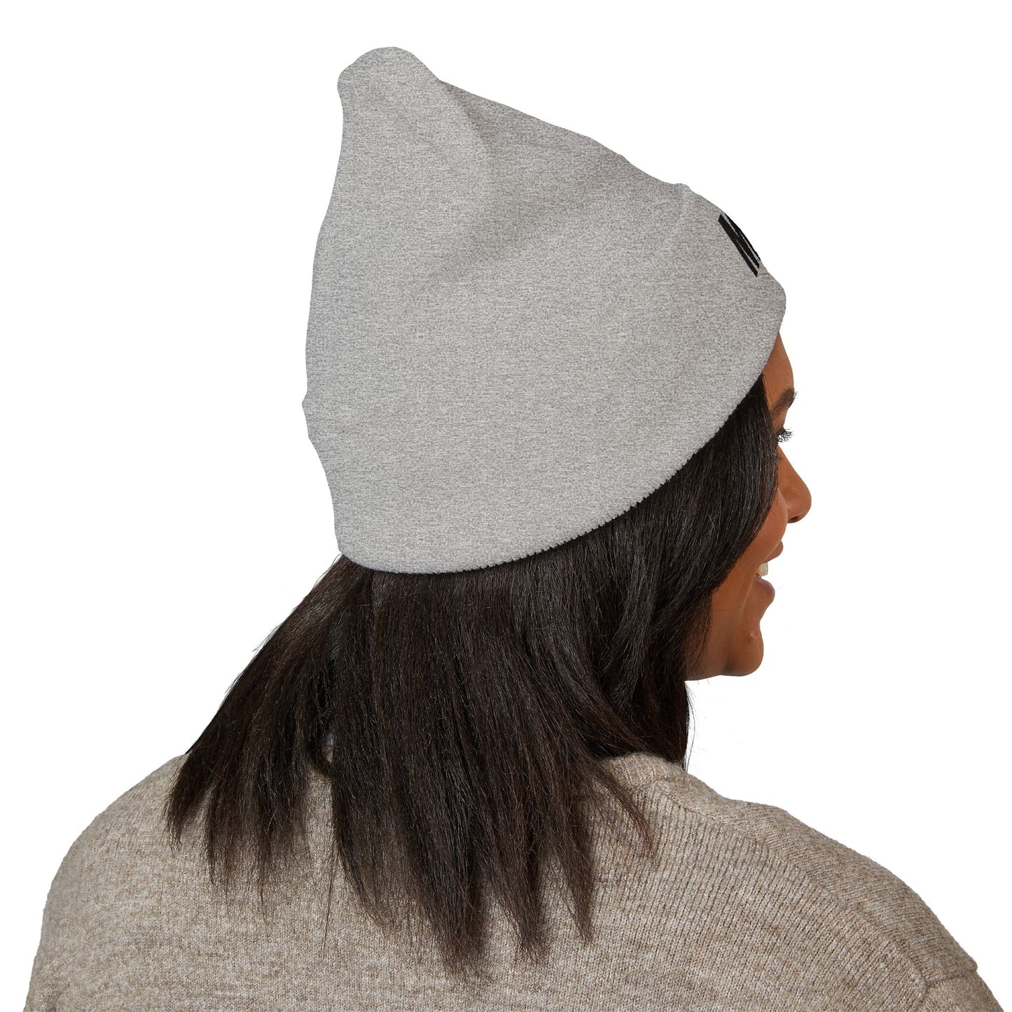 MUVA Embroidered Classic Cuffed Beanie