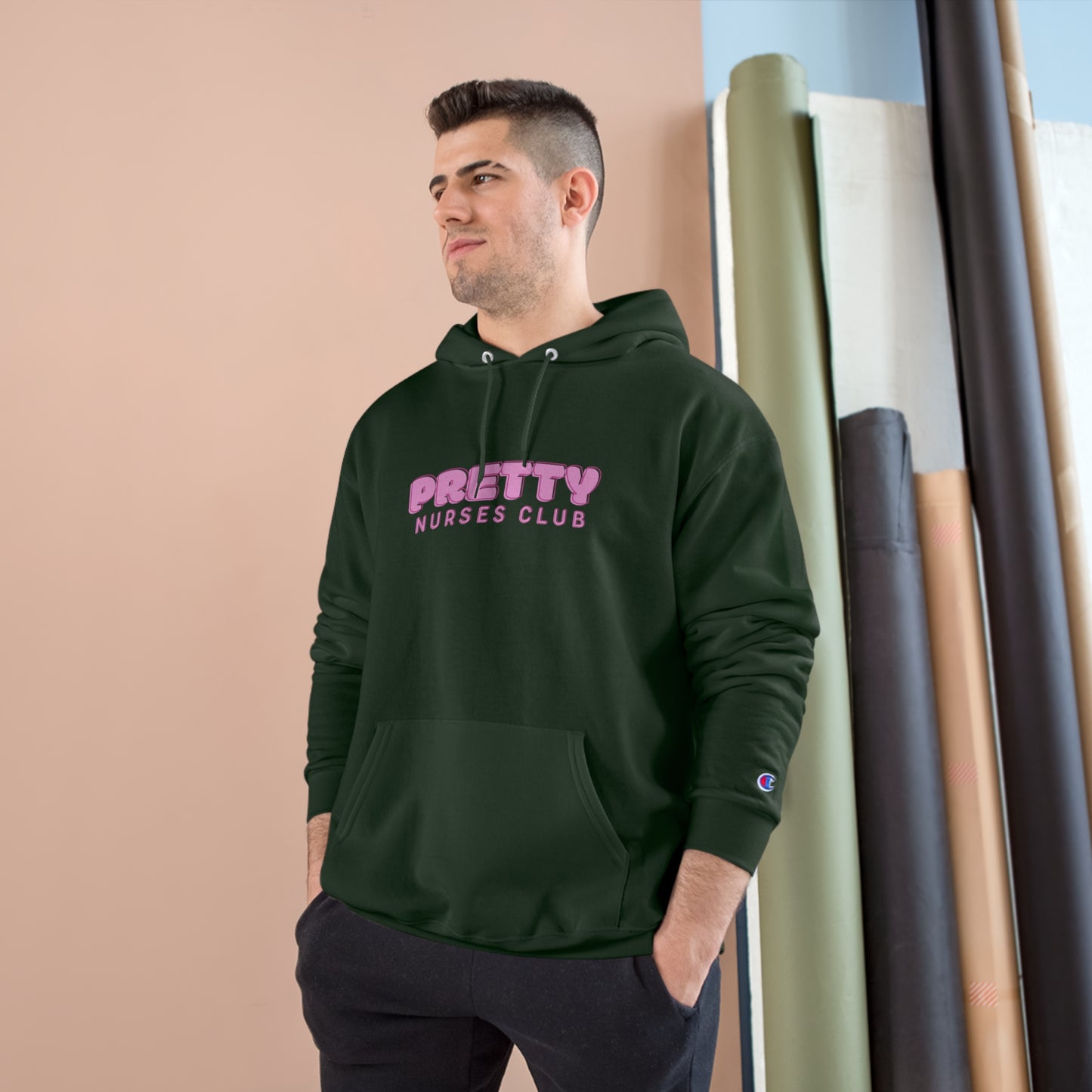 Pretty Nurses Club Champion Hoodie