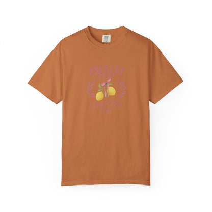 Amalfi Coast Social Club Pink Oversized T-shirt