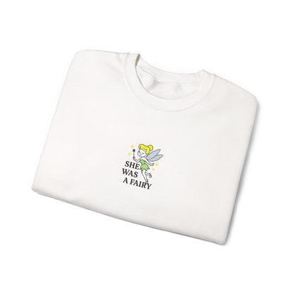 She Was a Fairy Embroidered Crewneck Sweatshirt