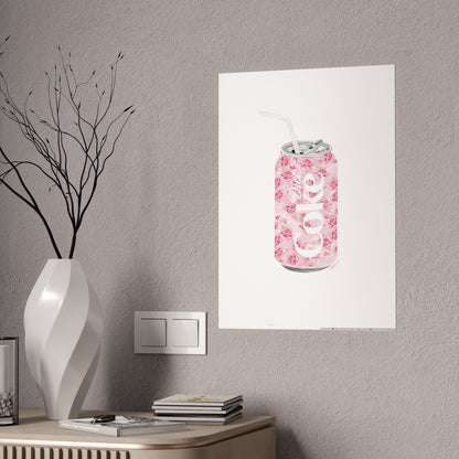 Rose Diet Coke Gloss Poster