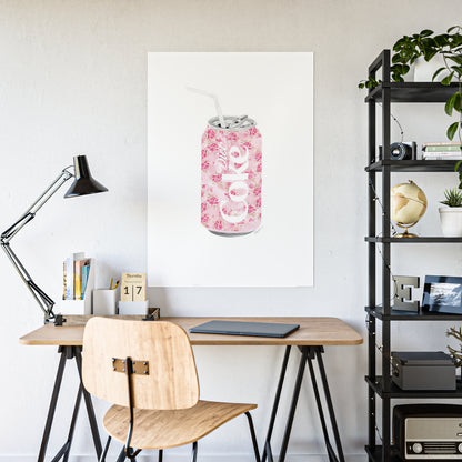 Rose Diet Coke Gloss Poster