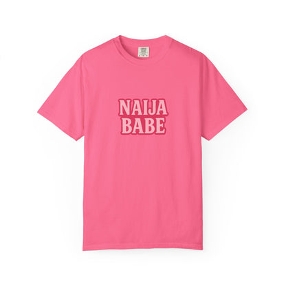 Naija Babe Pink Oversized T-shirt