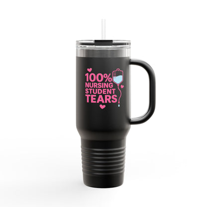 Nursing Student Tears Insulated Travel Mug, 40oz