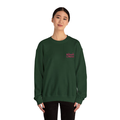 The Remote Nurse Embroidered Crewneck Sweatshirt