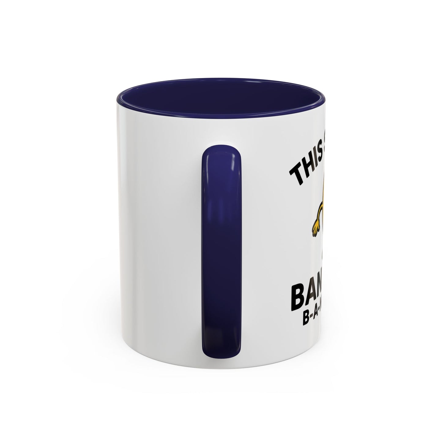 This Shift is Bananas Dancing Accent Mug (11, 15 oz)