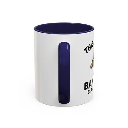 This Shift is Bananas Dancing Accent Mug (11, 15 oz)