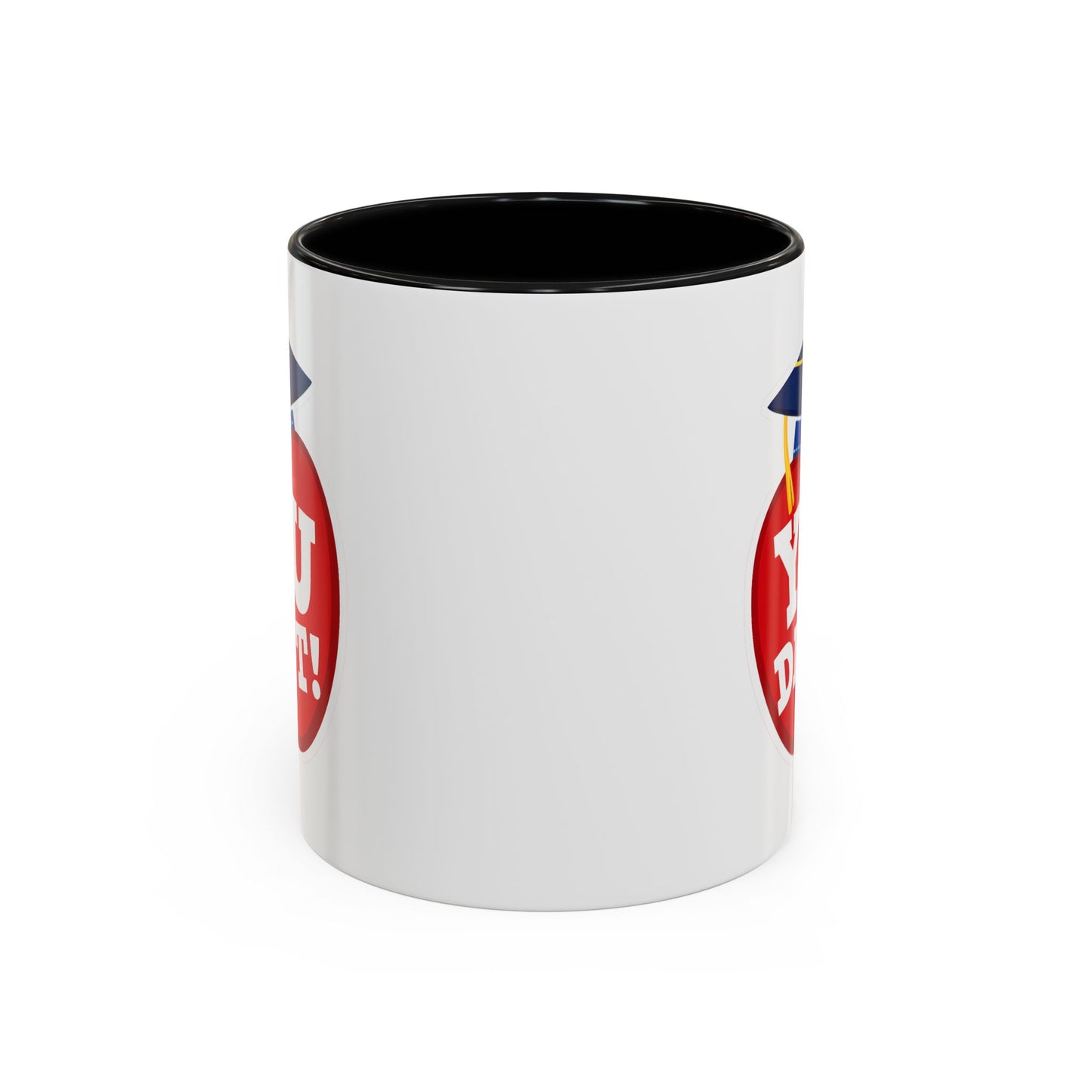 You Did It! Graduation Apple Accent Coffee Mug (11/15oz)