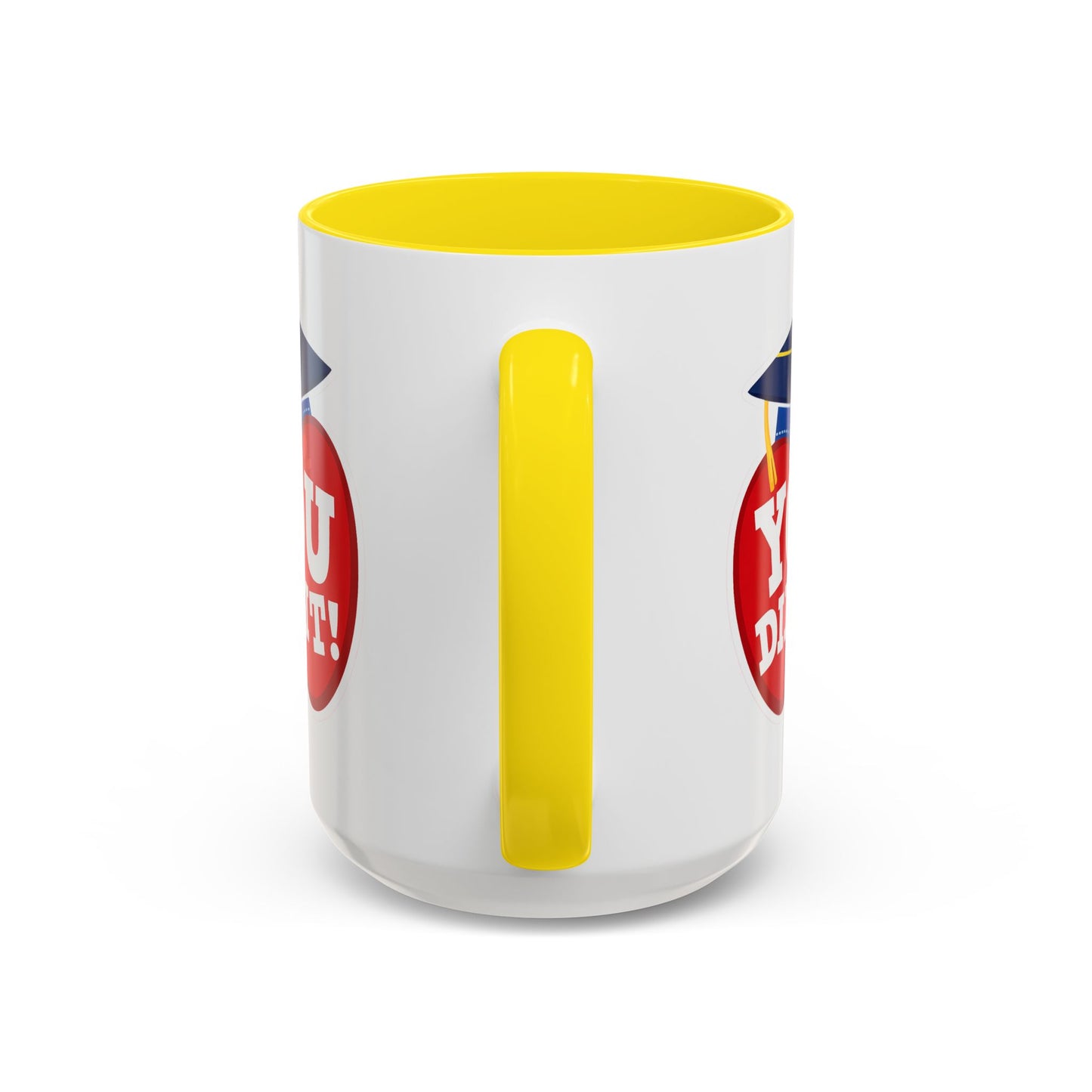 You Did It! Graduation Apple Accent Coffee Mug (11/15oz)