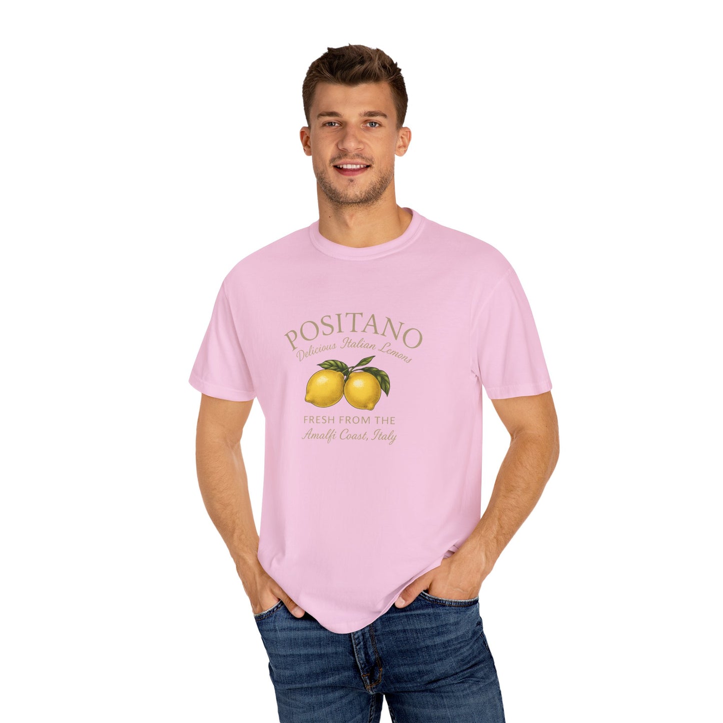 Postiano Italian Lemons Oversized T-shirt