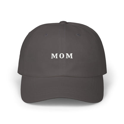 Embroidered Mom Classic Dad Cap