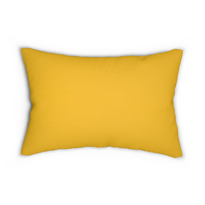 Butter-Themed Lumbar Pillow