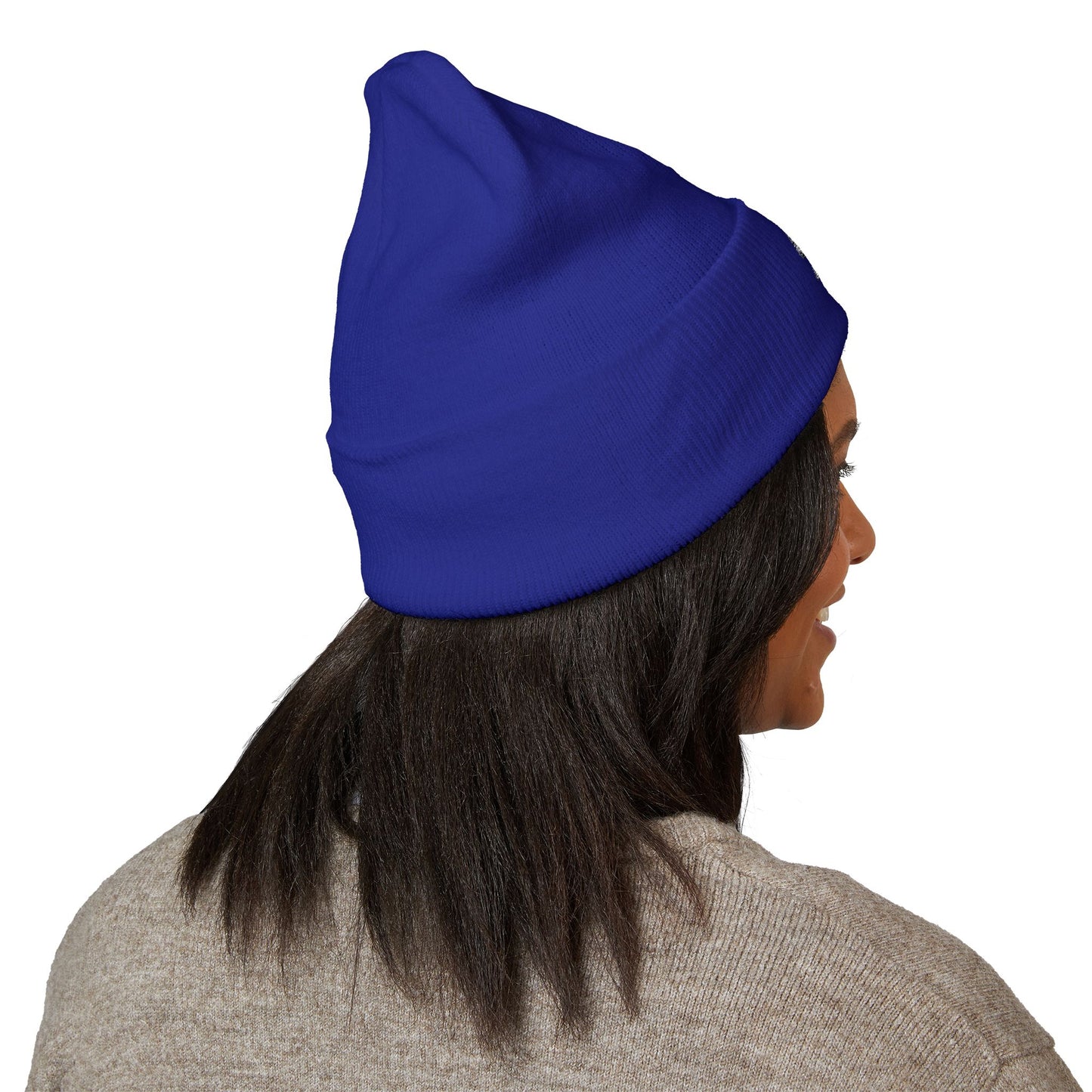 Emoji Bow Embroidered Classic Cuffed Beanie