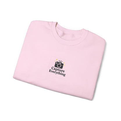 Capture Everything Embroidered Crewneck Sweatshirt