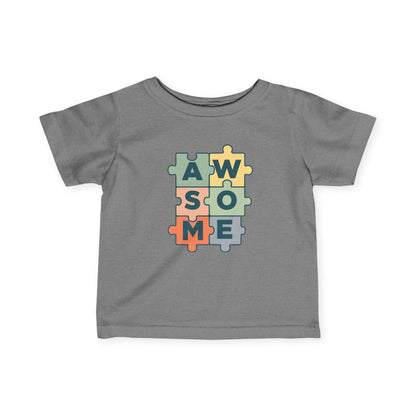 Awesome Puzzle Autism Awareness Infant Toddler T-shirt