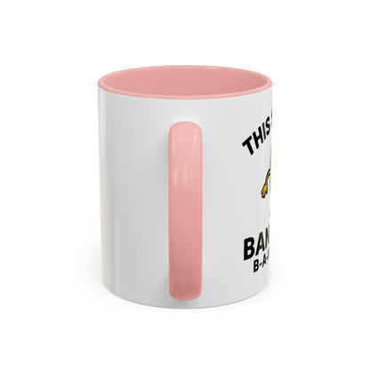 This Shift is Bananas Dancing Accent Mug (11, 15 oz)