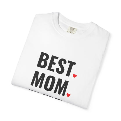 Best Mom Ever Hearts Oversized T-shirt