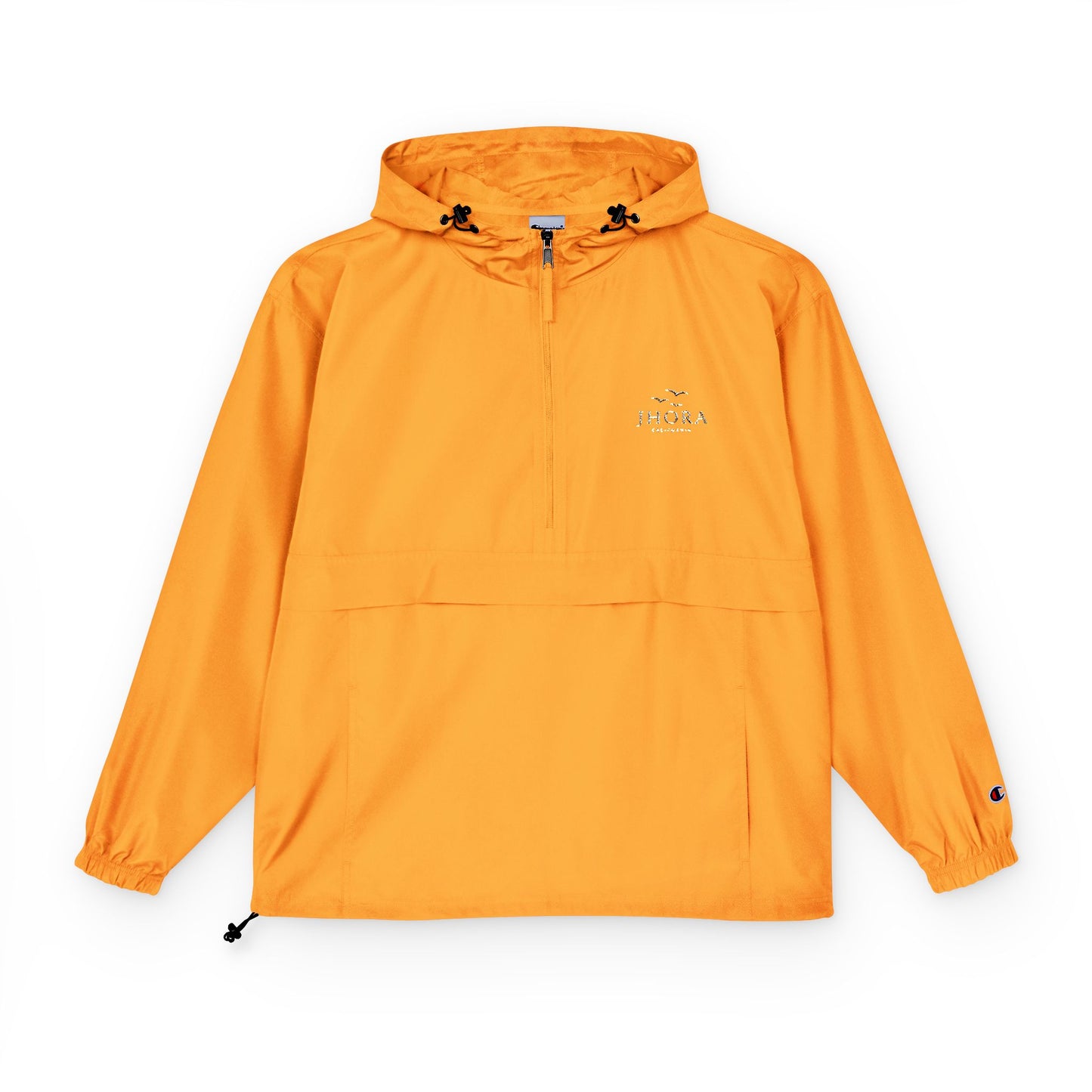 Jhora California Personalized Embroidered Packable Anorak Windbreaker Jacket