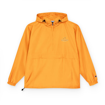 Jhora California Personalized Embroidered Packable Anorak Windbreaker Jacket