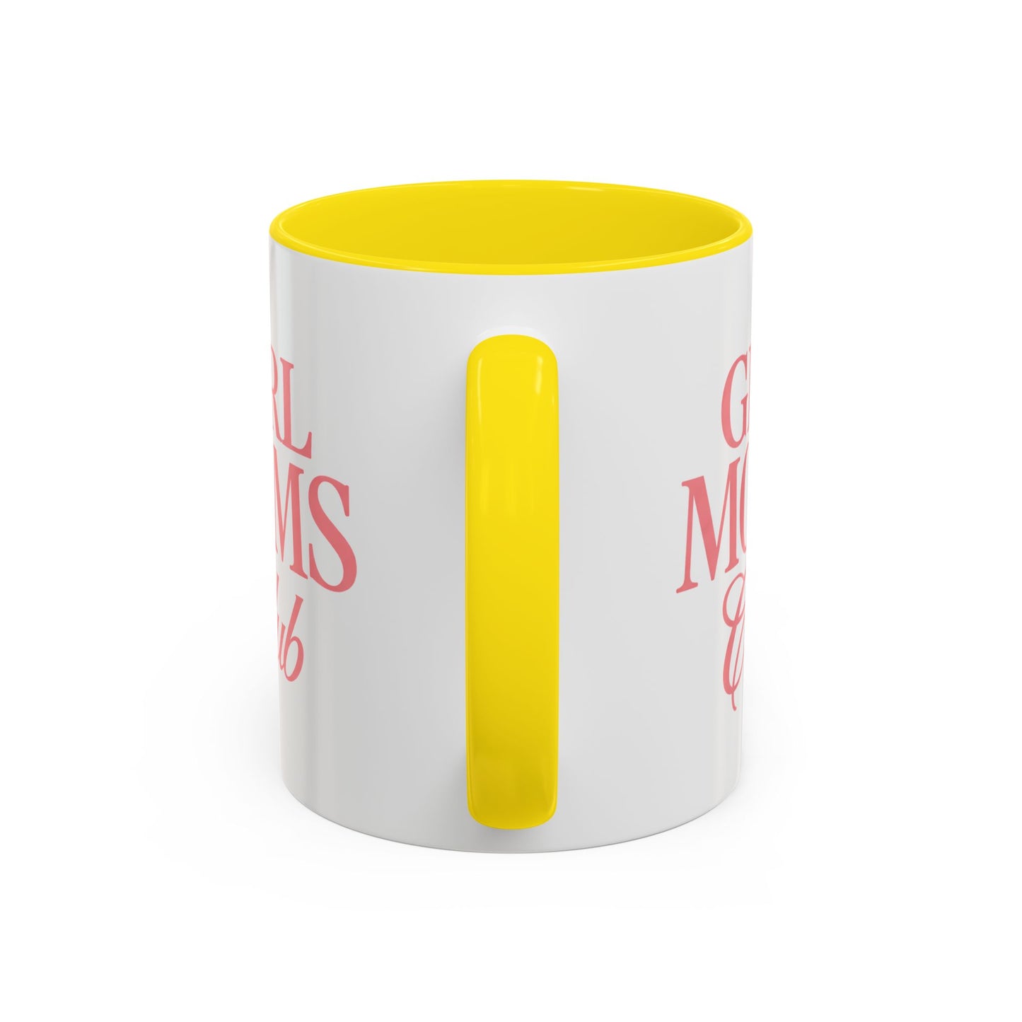 Girl Moms Club Accent Coffee Mug — 11/15oz