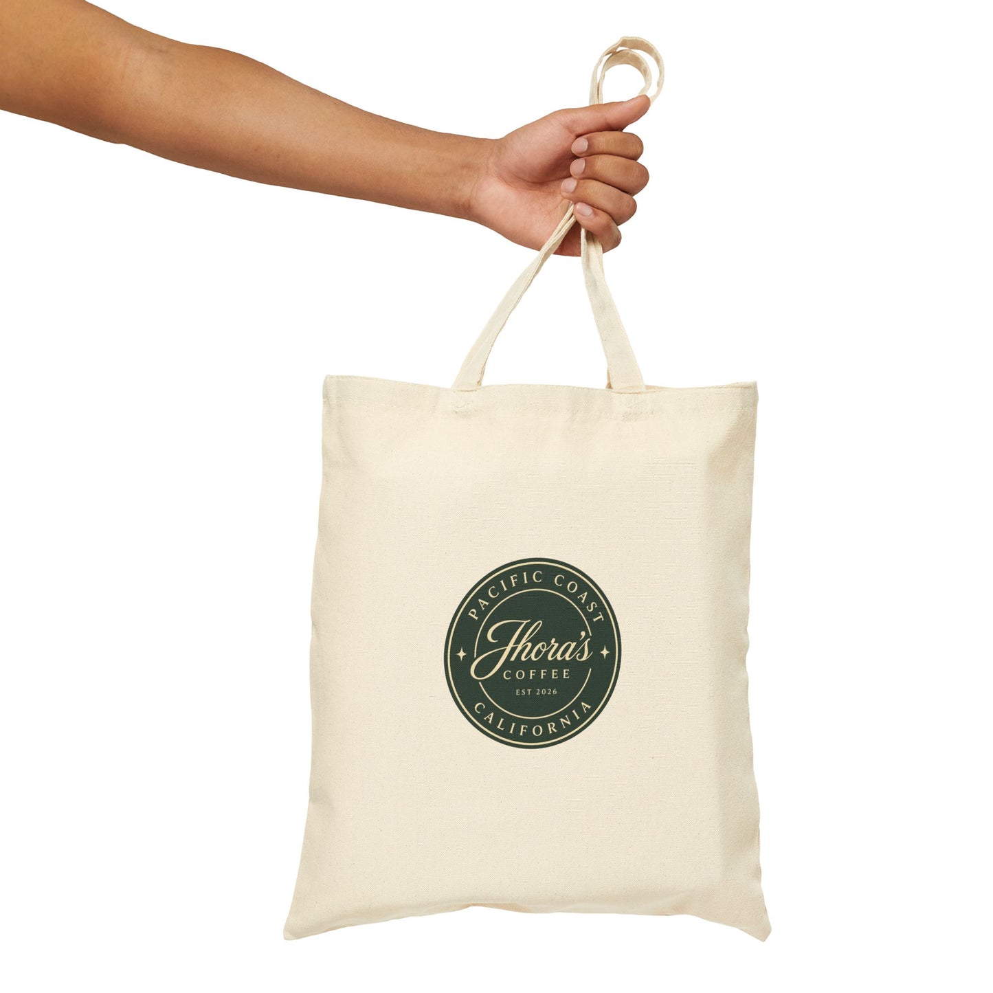 Jhora's Coffee Stamp Tote Bag