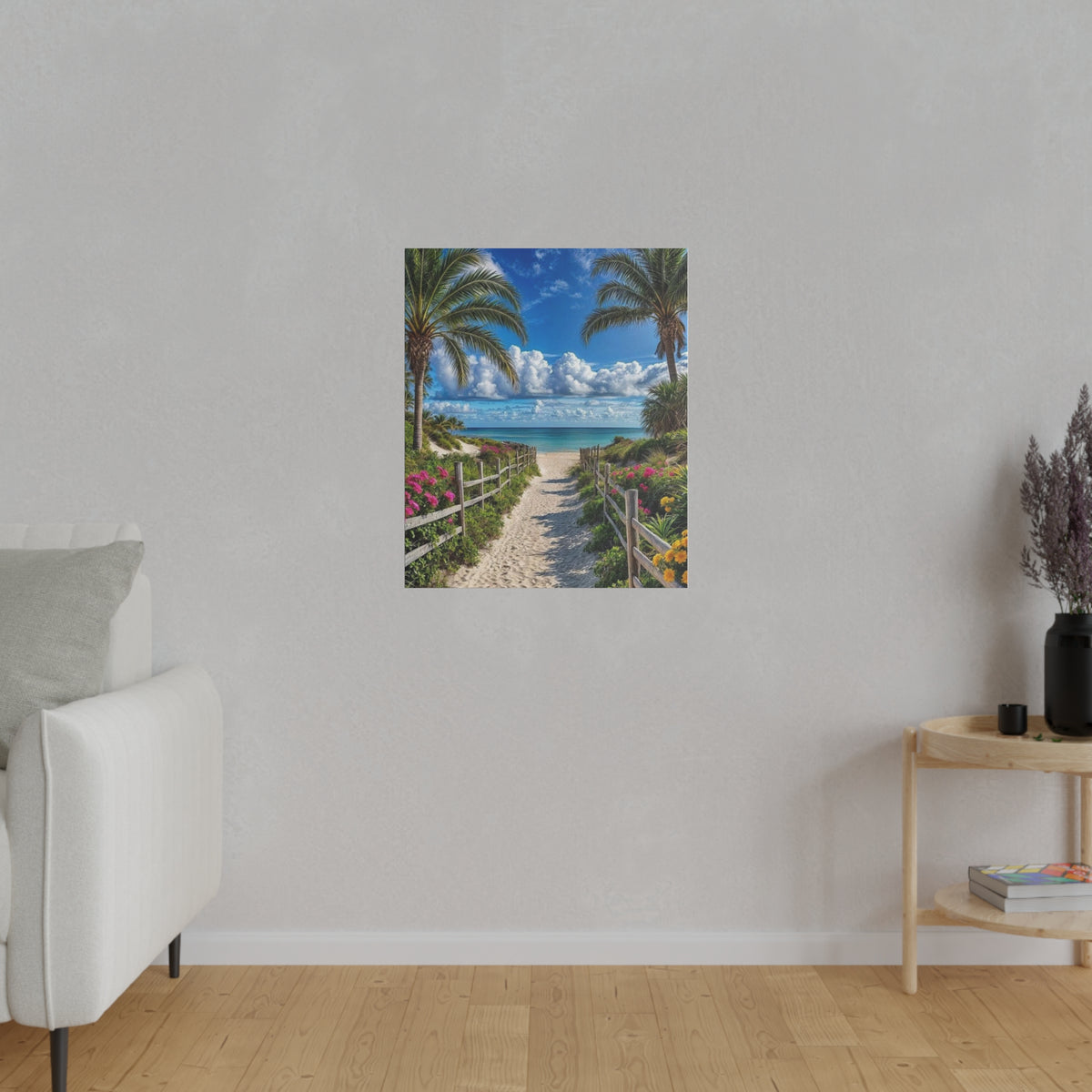Paradise Found Matte Canvas, Stretched