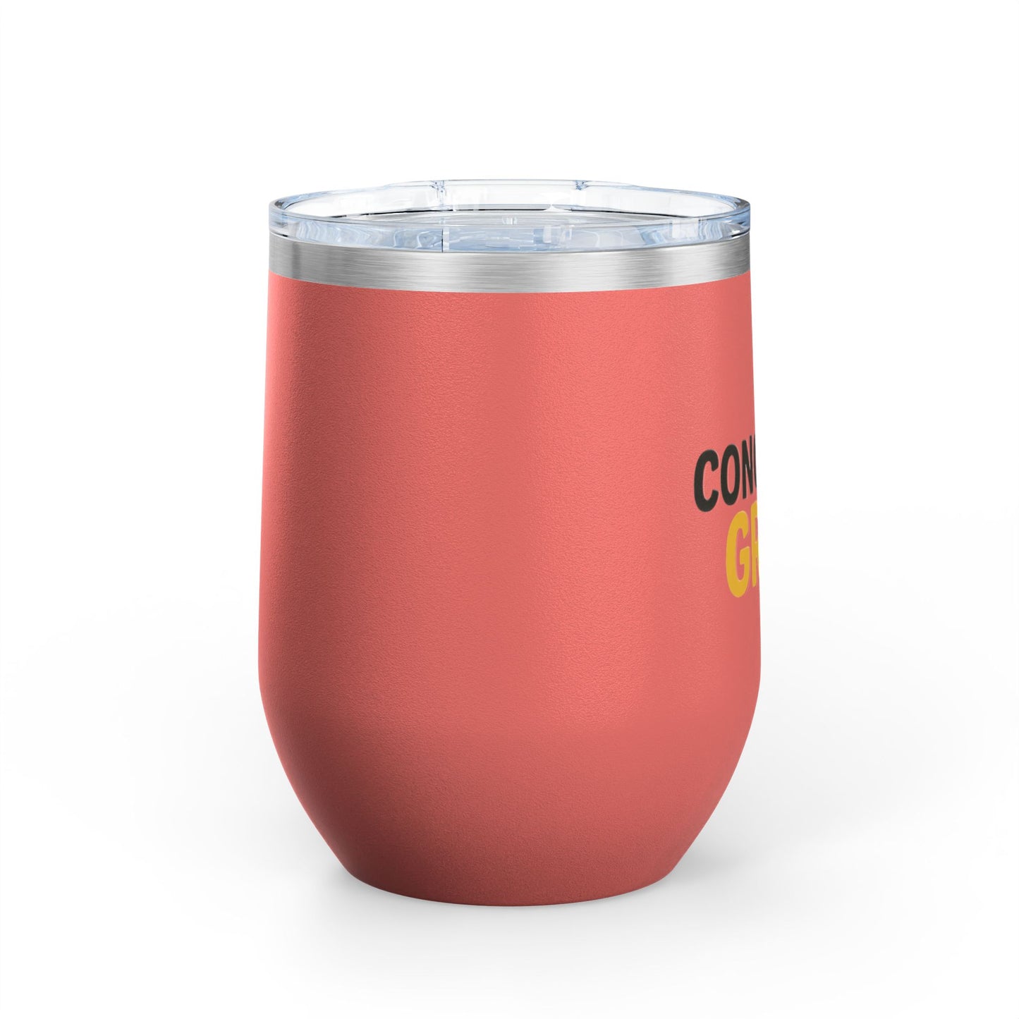Congrats Grad Cap Graduation Wine Tumbler