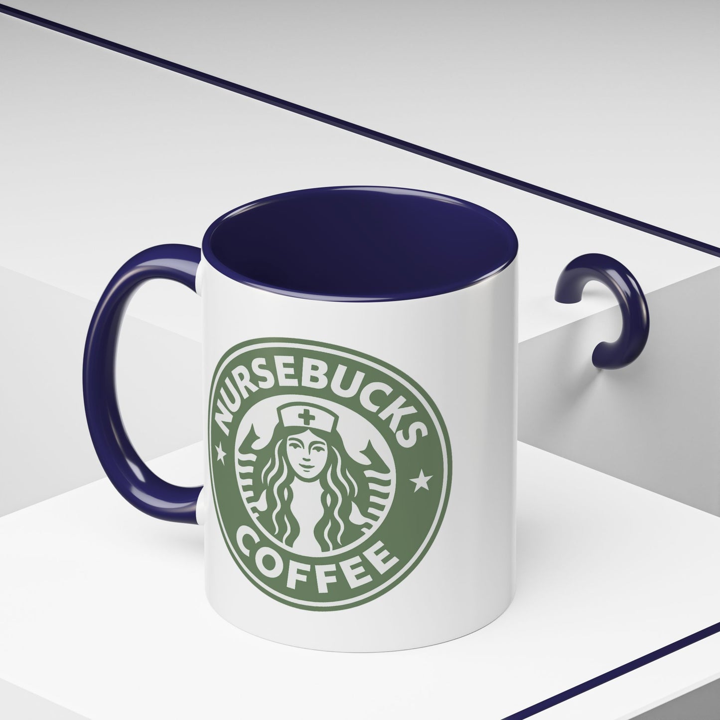 Nursebucks Coffee Accent Mug (11, 15 oz)