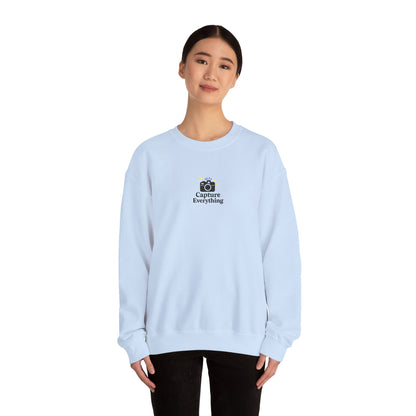 Capture Everything Embroidered Crewneck Sweatshirt
