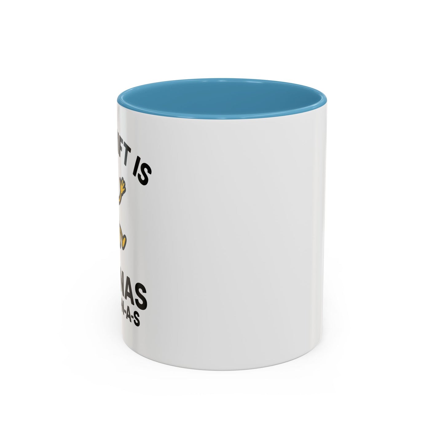 This Shift is Bananas Dancing Accent Mug (11, 15 oz)