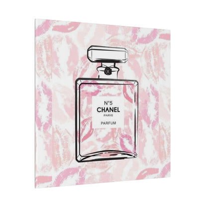 Luxury Fragrance Kisses Matte Canvas, Stretched