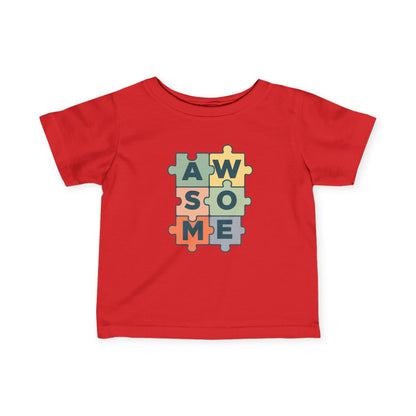 Awesome Puzzle Autism Awareness Infant Toddler T-shirt