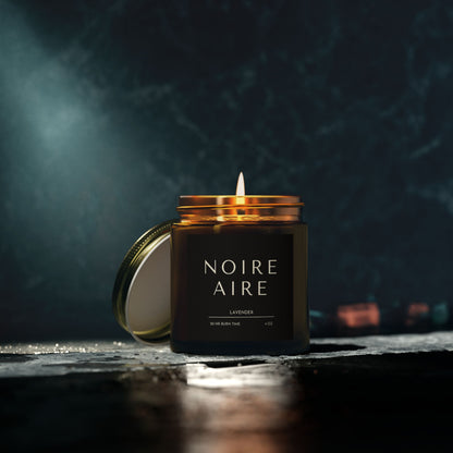 Noire Aire Lavender Scented Candles (4oz, 9oz)