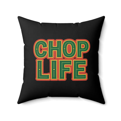 Chop Life Spun Polyester Pillow