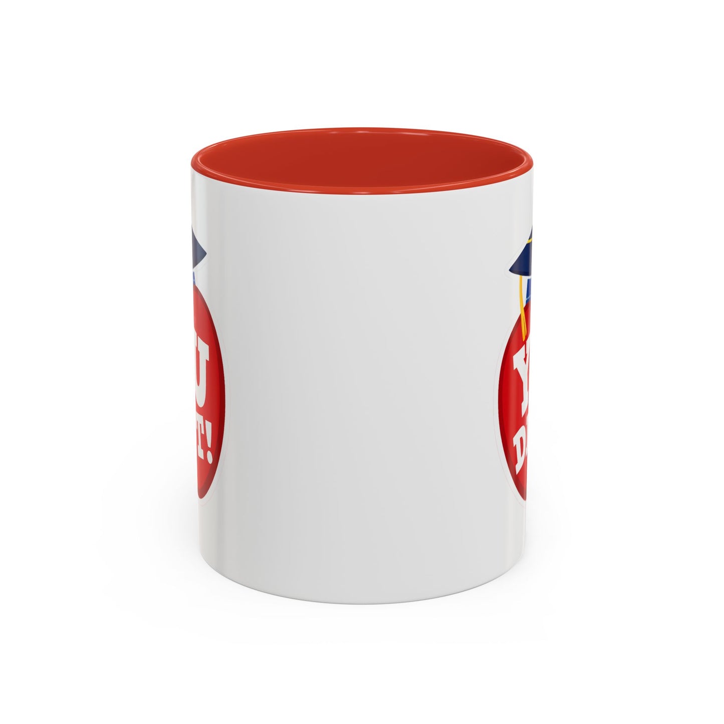 You Did It! Graduation Apple Accent Coffee Mug (11/15oz)
