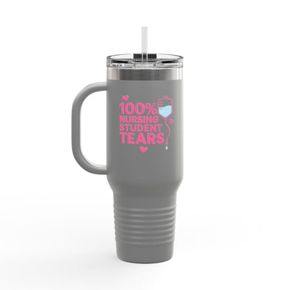 Nursing Student Tears Insulated Travel Mug, 40oz