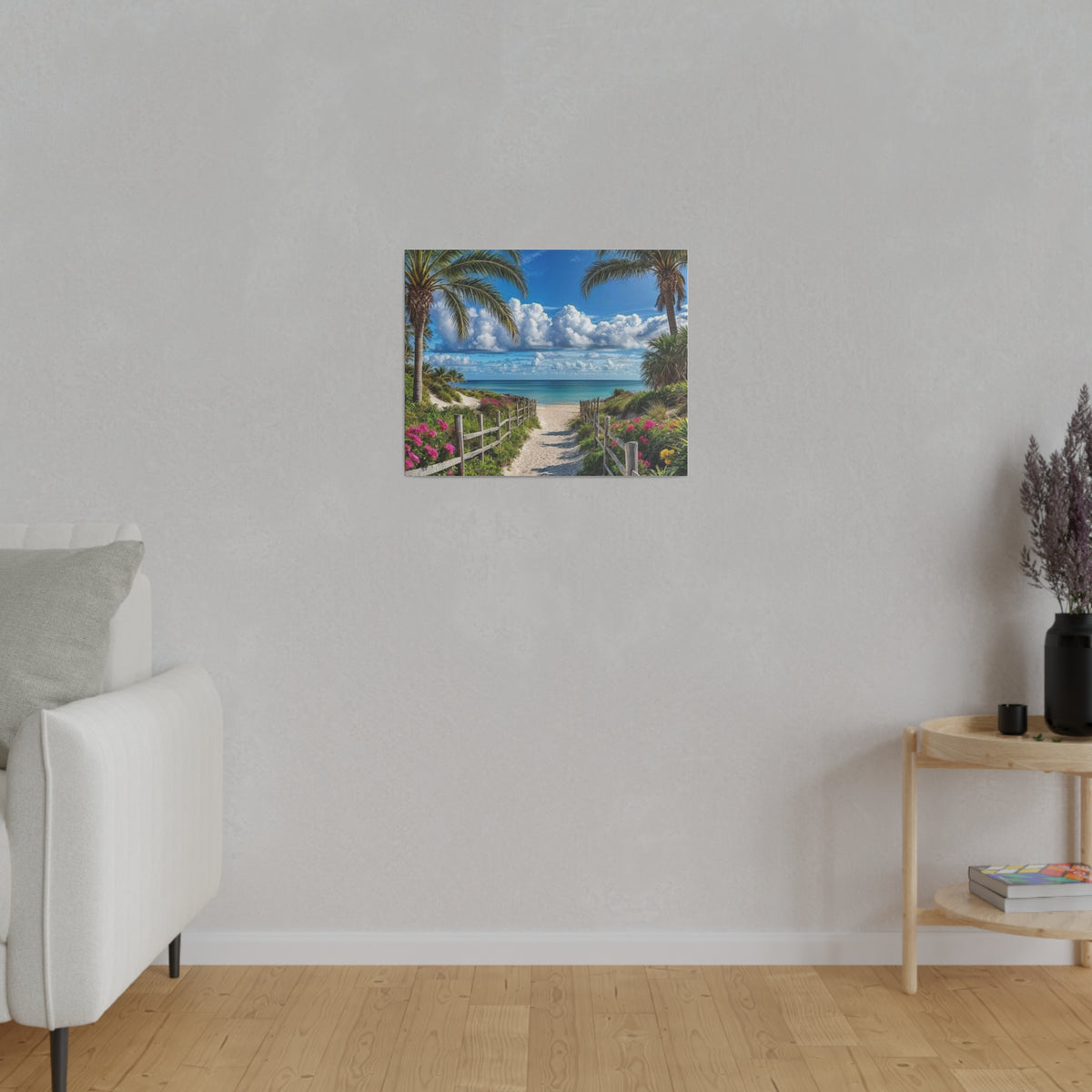 Paradise Found Matte Canvas, Stretched