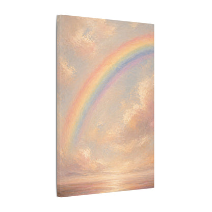 Rainbow Horizon Canvas Print — Matte Stretched Canvas