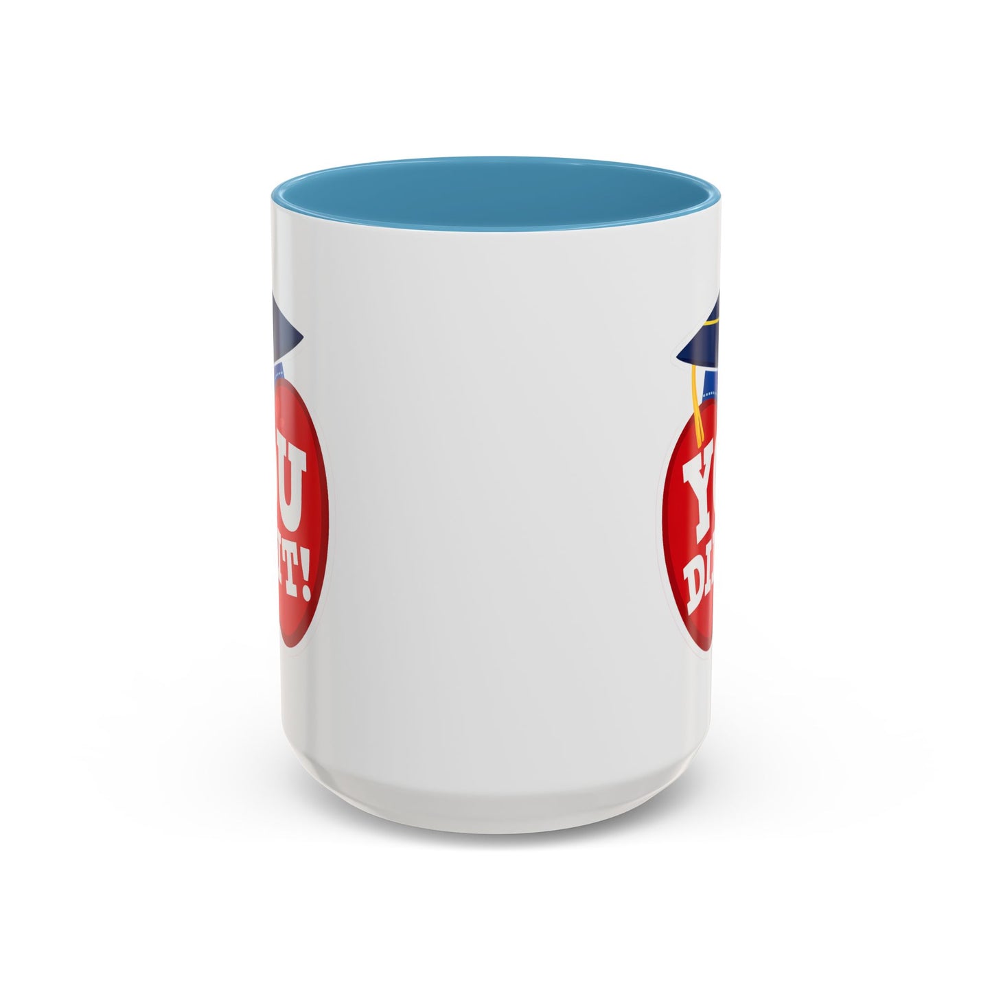 You Did It! Graduation Apple Accent Coffee Mug (11/15oz)