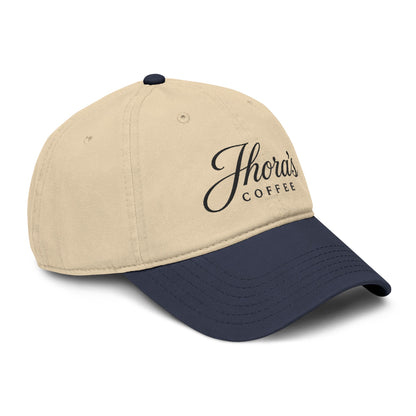 Jhora's Coffee Embroidered Baseball Cap