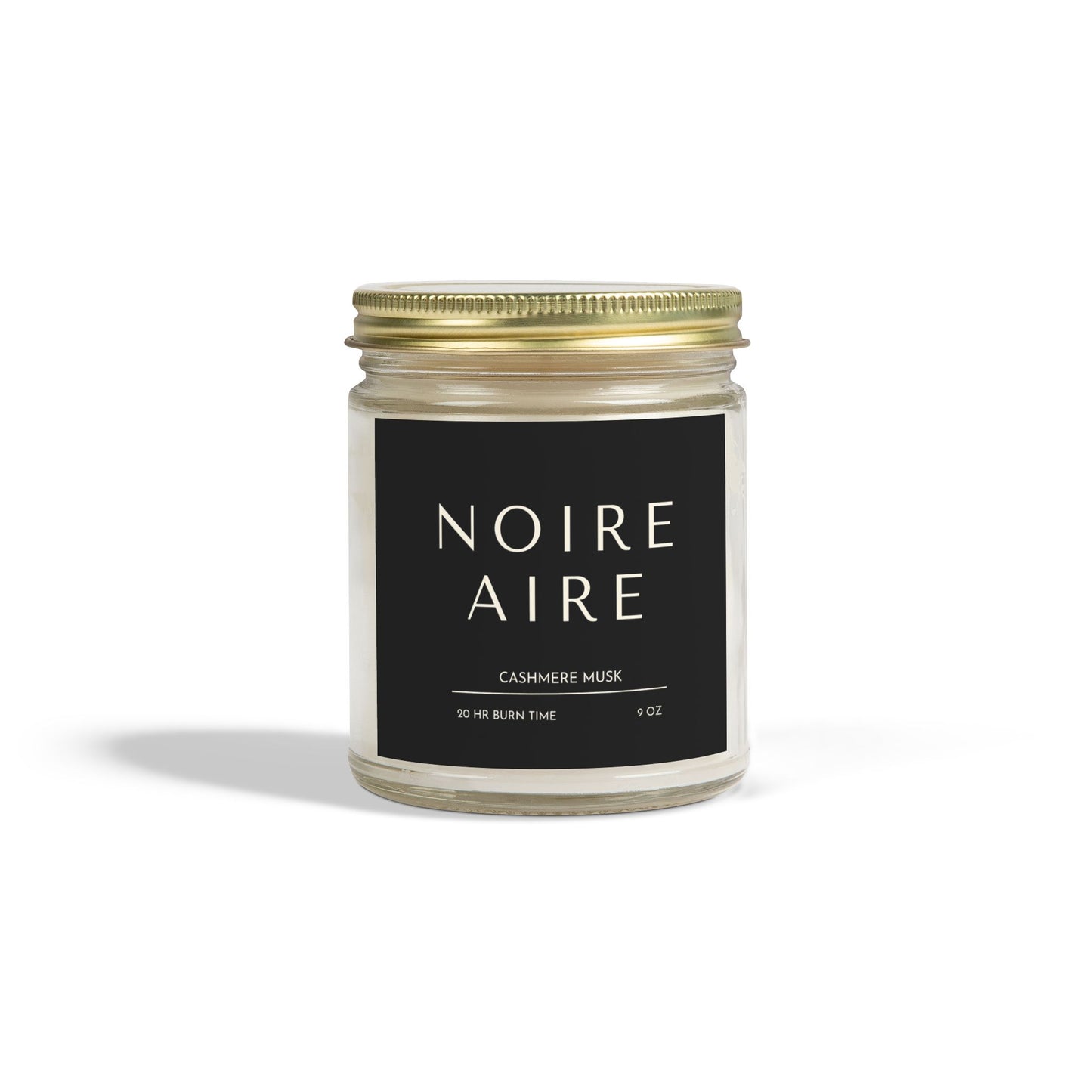 Noire Aire Cashmere Musk Scented Candles (4oz, 9oz)