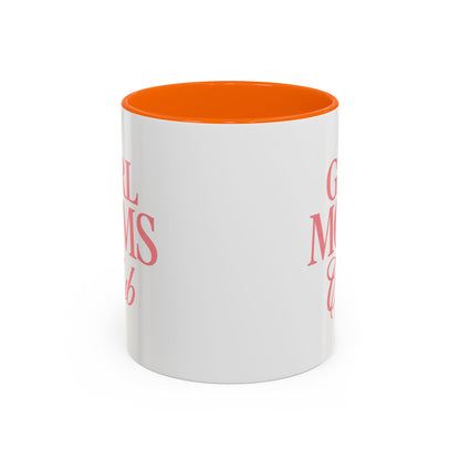 Girl Moms Club Accent Coffee Mug — 11/15oz