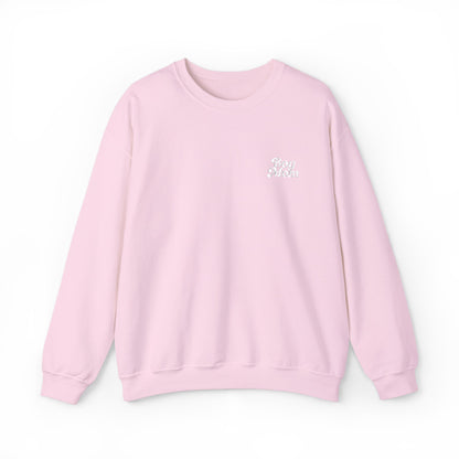 Boy Mom Retro Embroidered Crewneck Sweatshirt