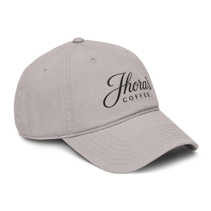 Jhora's Coffee Embroidered Baseball Cap