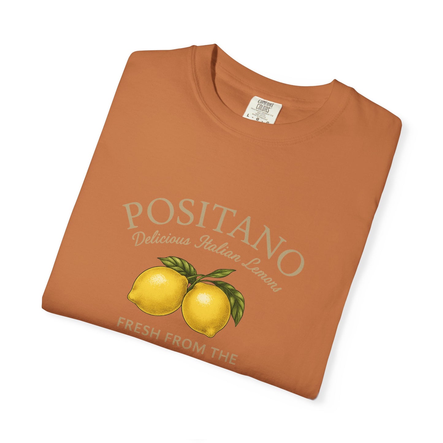 Postiano Italian Lemons Oversized T-shirt