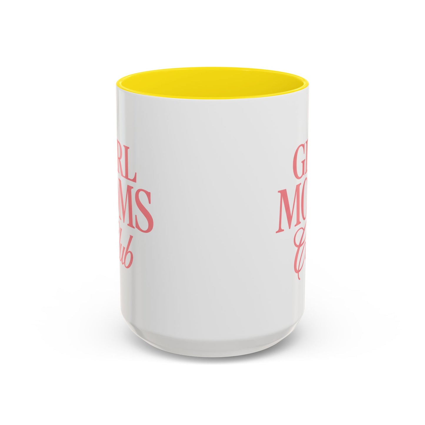 Girl Moms Club Accent Coffee Mug — 11/15oz